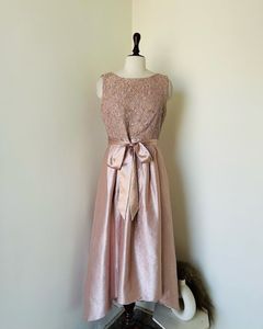 Christian Berg cocktail dress with sequin trim
