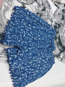 Free Size Indigo Shorts