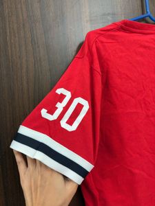 Red Chicago Graphic Tee + a basic te