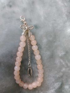 Rose gold colour Beaded Bracelet