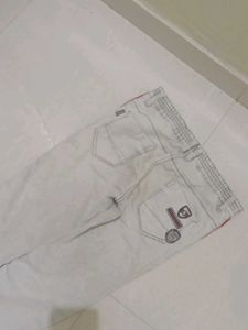 Side Stripe Casual Pants Size 28