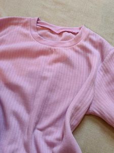 Cute Purple Long Sleeve Top