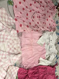 Cute Baby Girls' Clothing Bundle