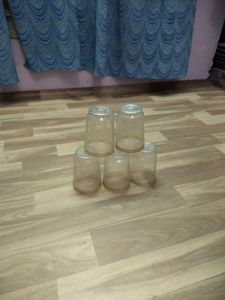 Set of 6 Plastic Glasses