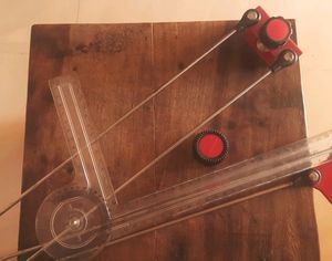 Natraj L 100% Unbreakable Scale .Not Much Used. It Can Used For Dual Purpose Drawing Also Scale Alone.25×15 Ratio Scale