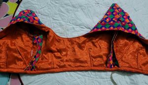 Thick Fabric All Over Embroidered Blouse