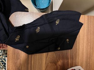 Elegant Navy Blue Kurta