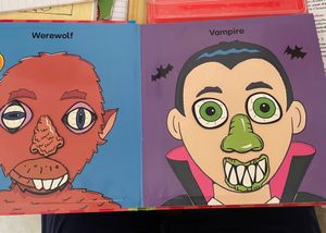 Funny Monster Magnetic Board Book