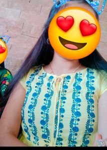Yellow Kurti