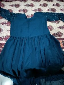 Xl Size Blue Colour Gown New Design...