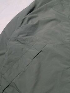 Olive Green Hooded Jacket