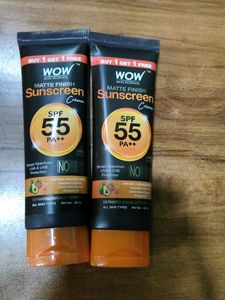 New Seal Pack Wow Skin Science Sunscreen