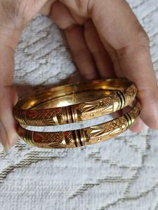 Gold Plated Bangles