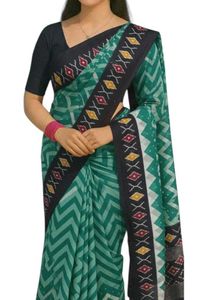 Elegant Striped Saree