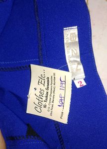 B2N Royal Blue Skirt