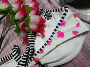 Floral Bikini Top 34D