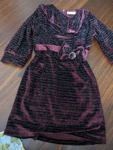 Girls' Party Velvet Dress