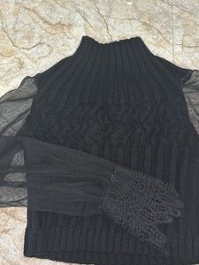 Korean Lace Crop Top