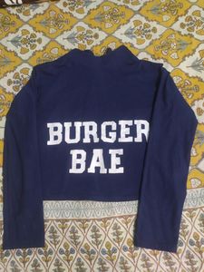 Royal Blue Crop Top