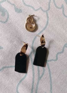 Earrings & Pendant Combo