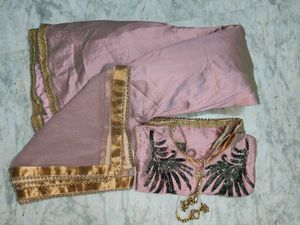 Mauve Lehnga Set 3 Piece