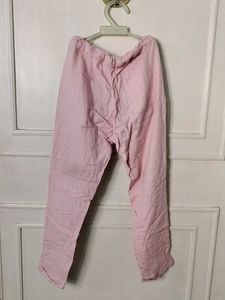 Pink Casual Pants