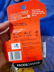 Faces Canada Lipbalm Orange Mint Vitc
