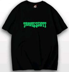 Travis Scott Back Printed Oversized Tshirt