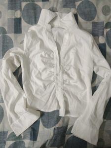 Gathered Placket Blouse