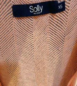Allen Solly Peach Shrug