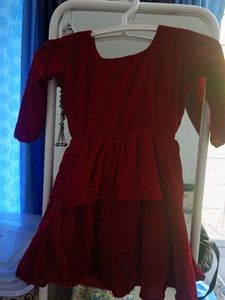 New Maroon Frok Just Stiched