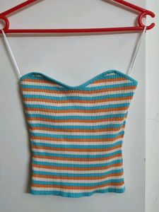 Striped Tube Top