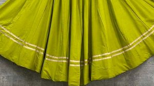 Light Green Lehenga Skirt