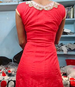 Beautiful Gown With Churidar Pant