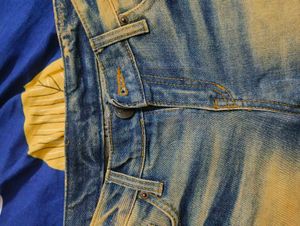Distressed Denim Shorts
