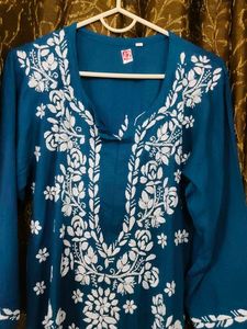 fully Lucknowi handwork kurti