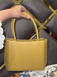 Mustard Washable Handbag