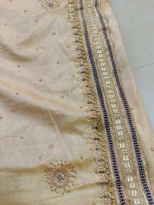 Golden Saree
