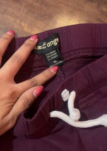 Burgundy Moto Jeggings