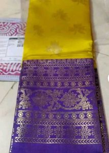 Beautiful Mysore Art Silk Saree Brand New