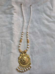 Combo: Gold Chain With One Ring And 3 Earings