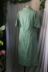 Green Shirt Dress