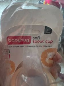 Sealed Babyhug Silicon Spout Cup (Tritan)