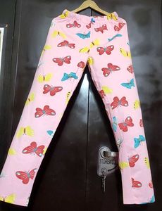 Pink Lower/ Pyjama Butterfly🦋 Print For 30 Waist
