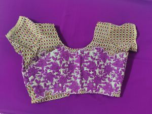 Purple Coloured Saree