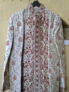 Elegant Embroidered Sherwani