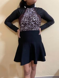 Women’s Brown Top With Tie Ups