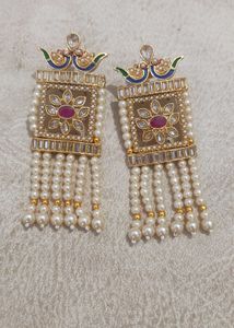High Quality Kundan and Pearl Set