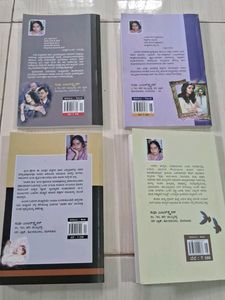 4 Set Of Novel Books