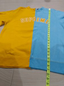 Supreme FW18 Split Crewneck Sweatshirt Size XL